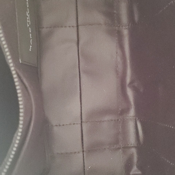 Marc jacobs hp 2025 navy blue  cotton  logo tote bagged  warranty taile large - Picture 5 of 11